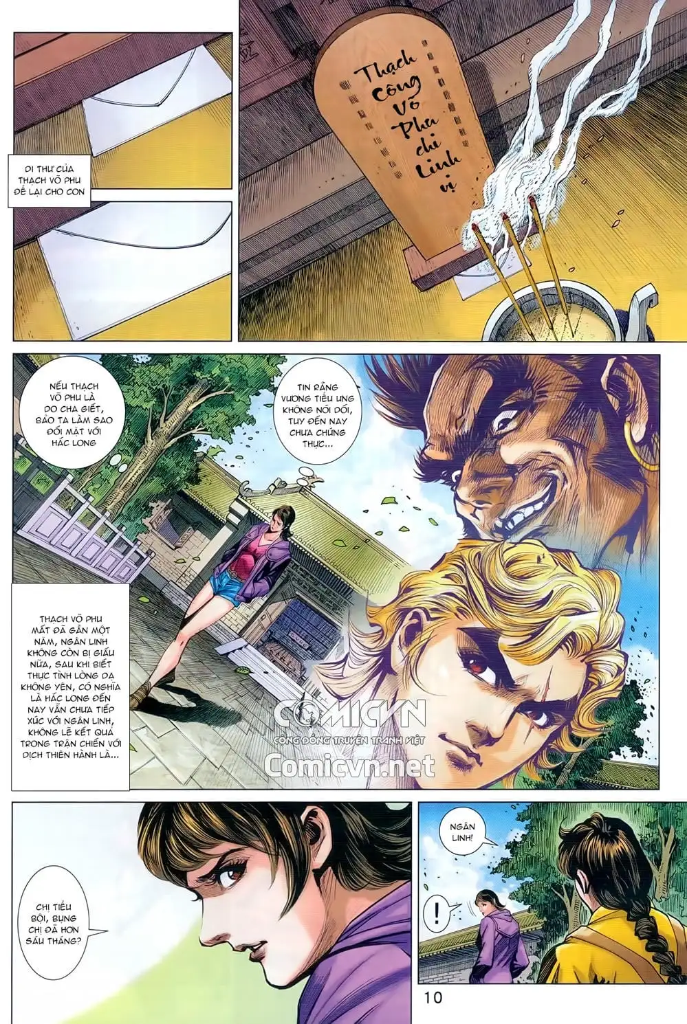 Truyện Tranh Tân Tác Long Hổ Môn trang 4