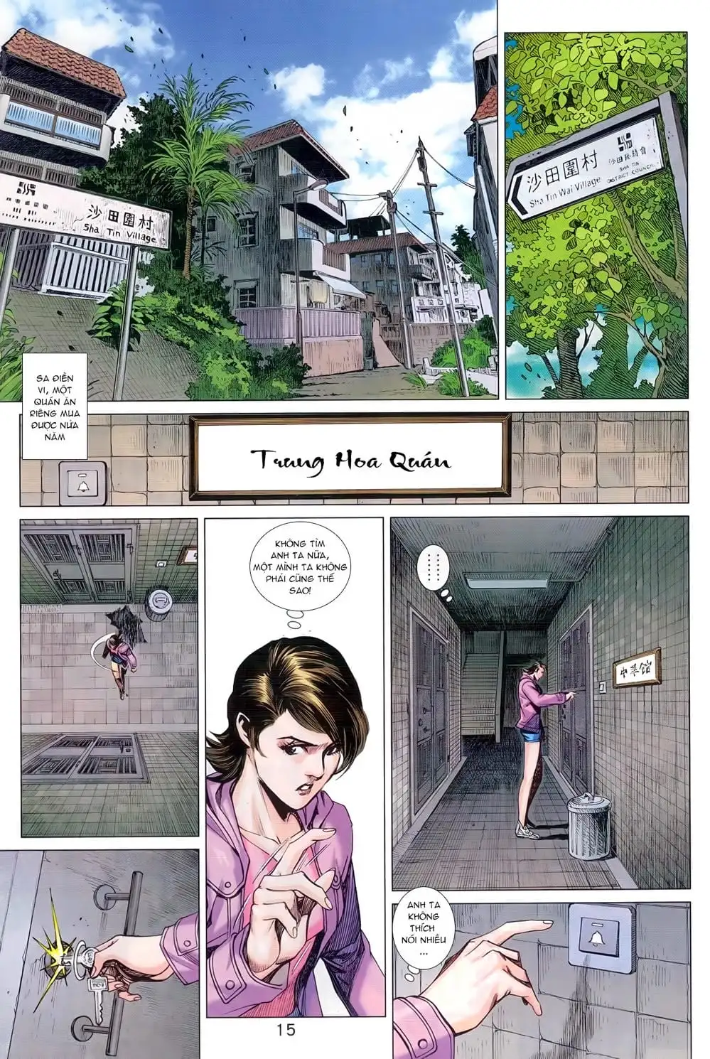 Truyện Tranh Tân Tác Long Hổ Môn trang 4