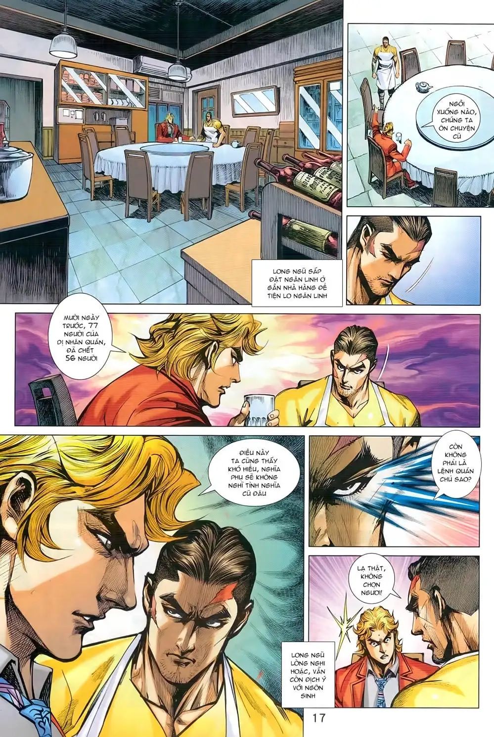 Truyện Tranh Tân Tác Long Hổ Môn trang 4
