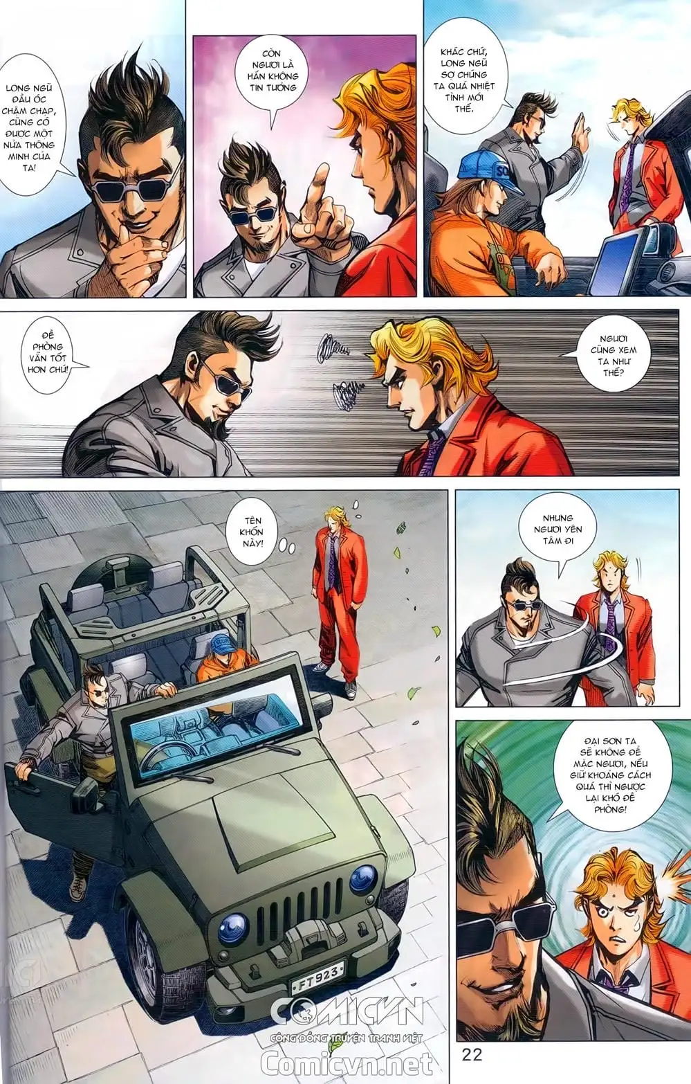 Truyện Tranh Tân Tác Long Hổ Môn trang 4