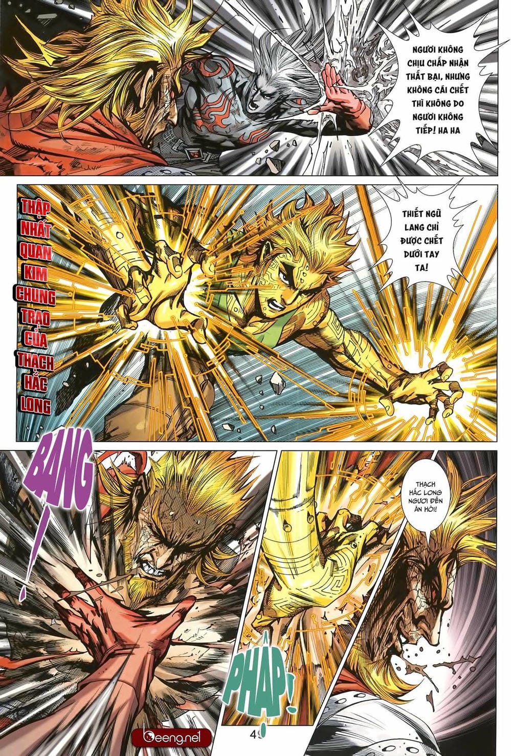 Truyện Tranh Tân Tác Long Hổ Môn trang 4