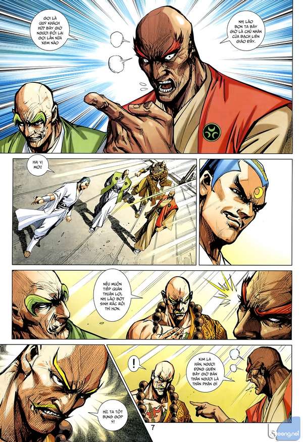 Truyện Tranh Tân Tác Long Hổ Môn trang 4