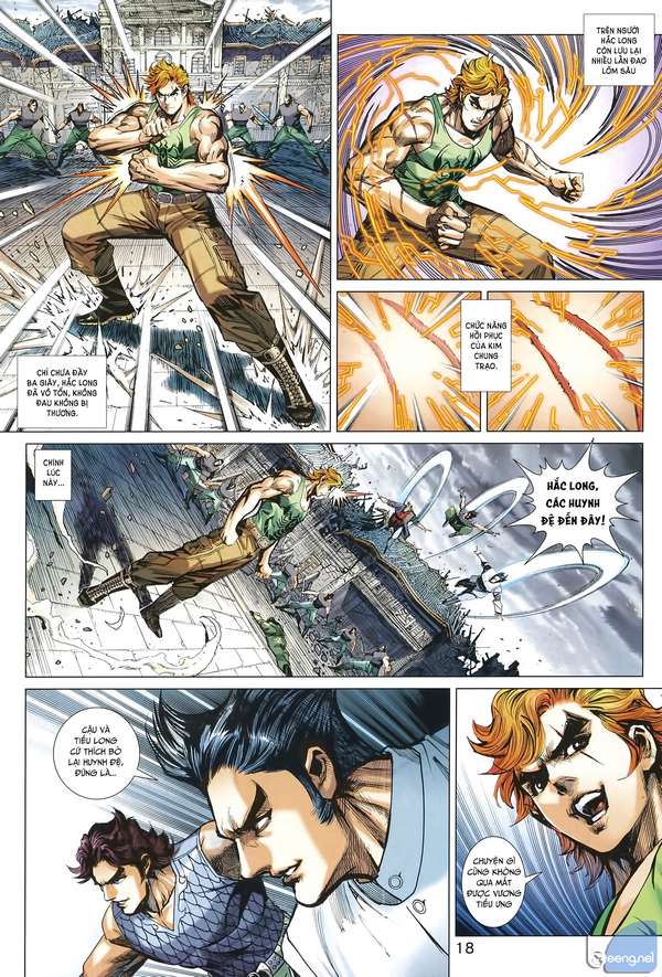 Truyện Tranh Tân Tác Long Hổ Môn trang 4