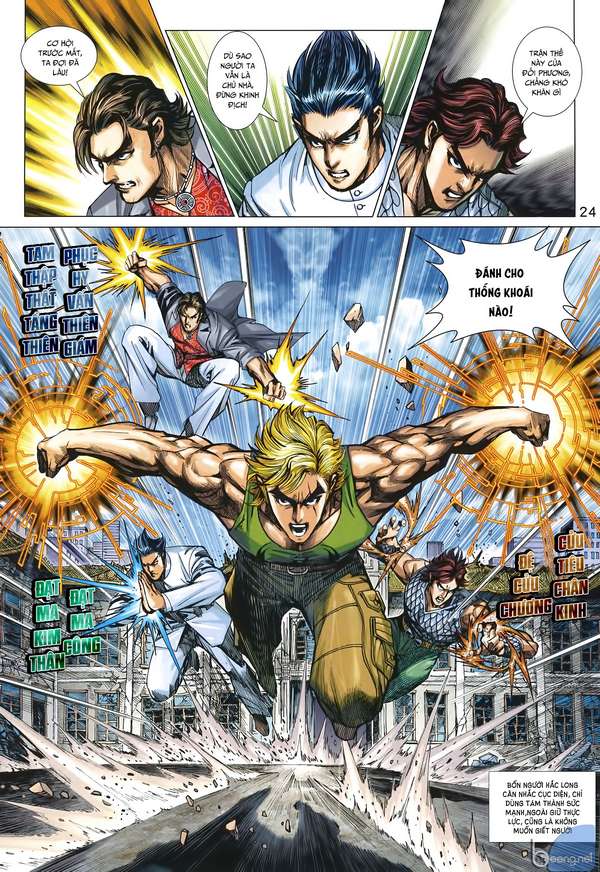 Truyện Tranh Tân Tác Long Hổ Môn trang 4