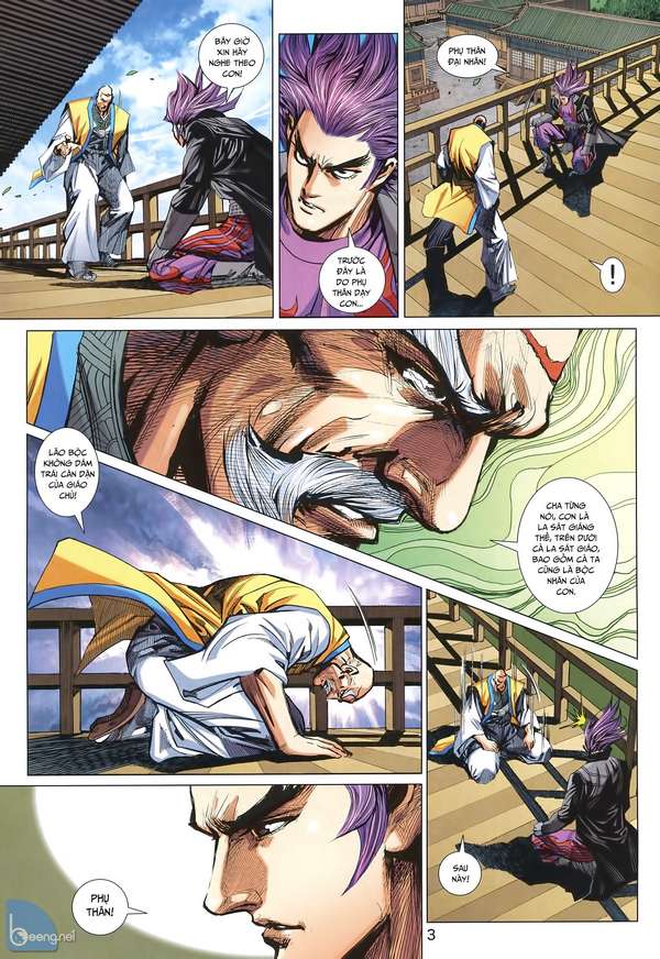 Truyện Tranh Tân Tác Long Hổ Môn trang 4