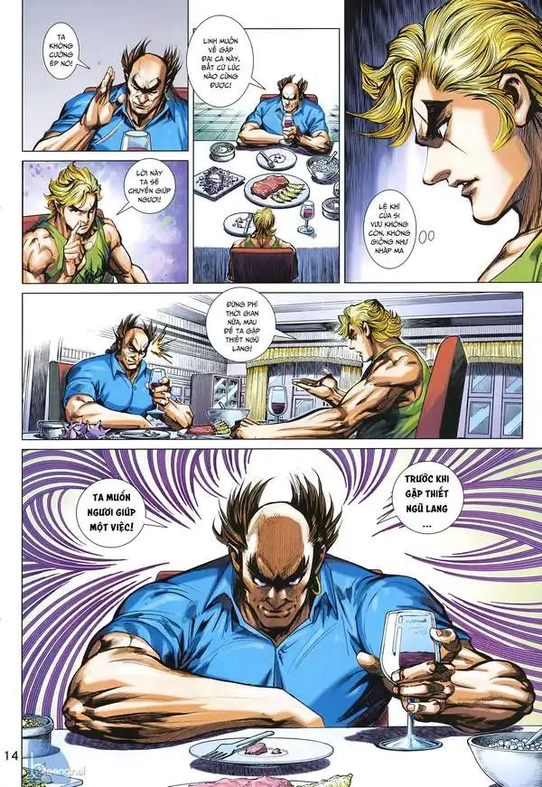 Truyện Tranh Tân Tác Long Hổ Môn trang 4