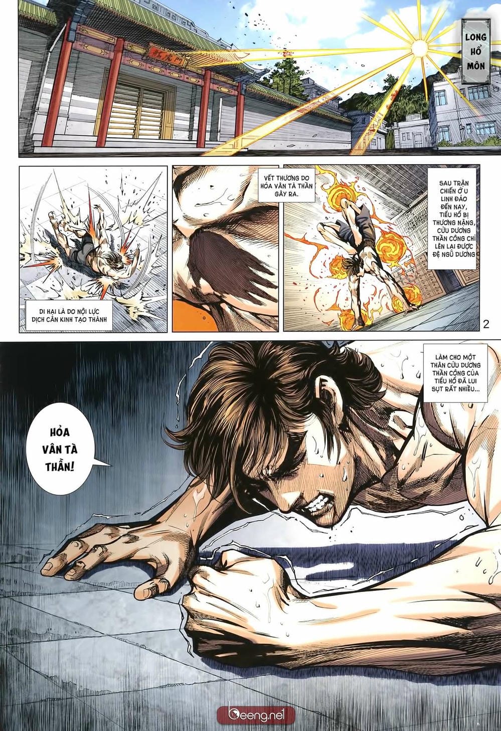 Truyện Tranh Tân Tác Long Hổ Môn trang 4