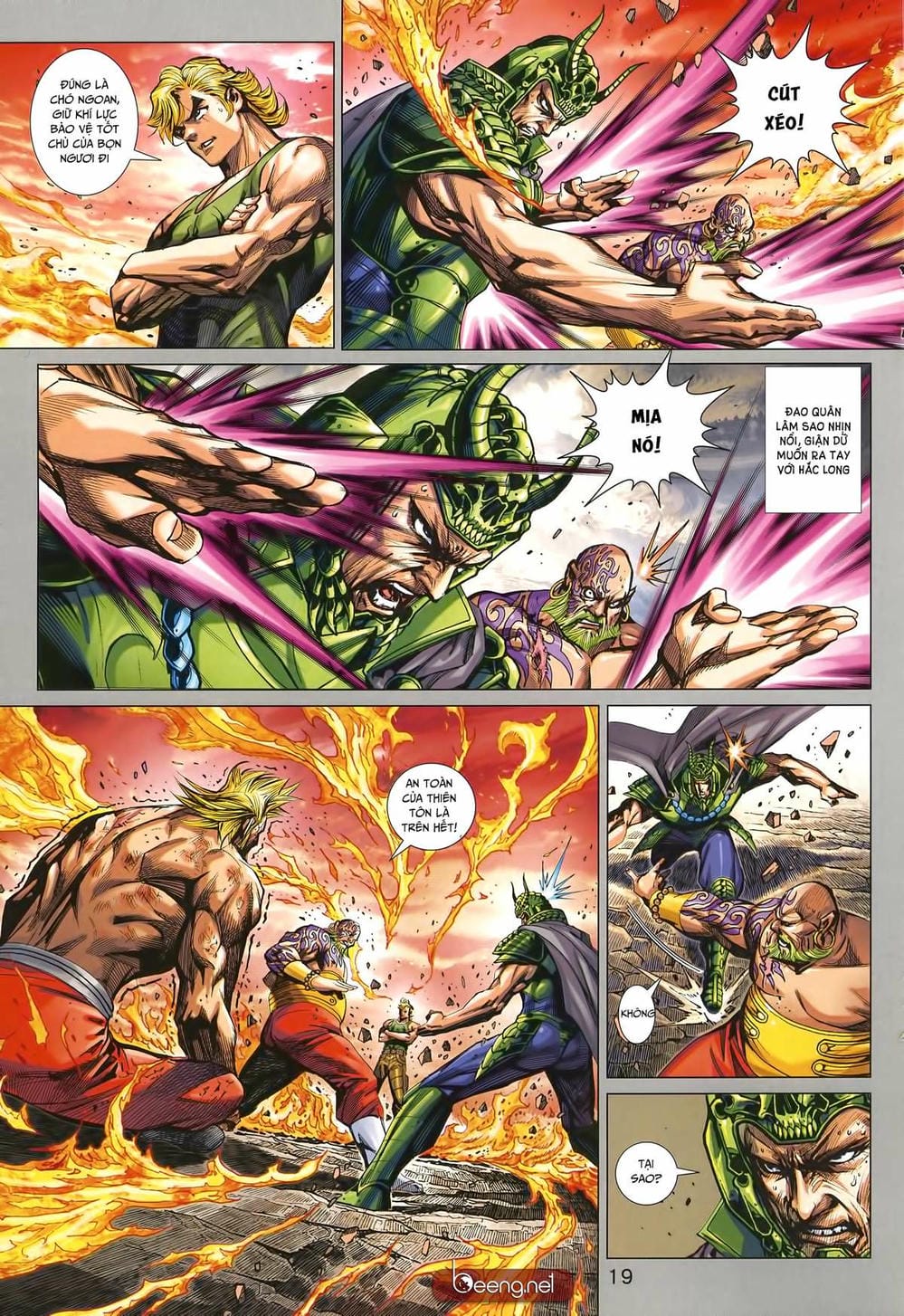 Truyện Tranh Tân Tác Long Hổ Môn trang 4