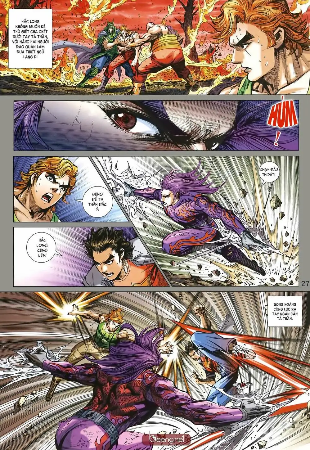 Truyện Tranh Tân Tác Long Hổ Môn trang 4