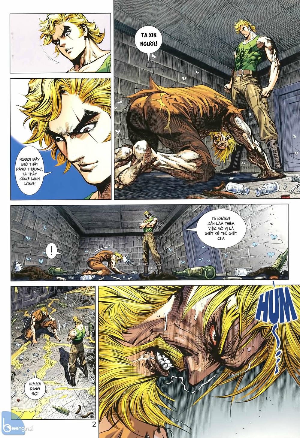 Truyện Tranh Tân Tác Long Hổ Môn trang 4