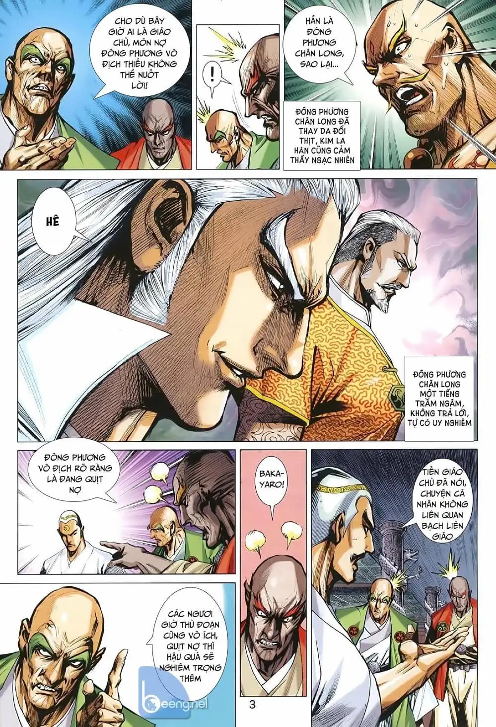 Truyện Tranh Tân Tác Long Hổ Môn trang 4