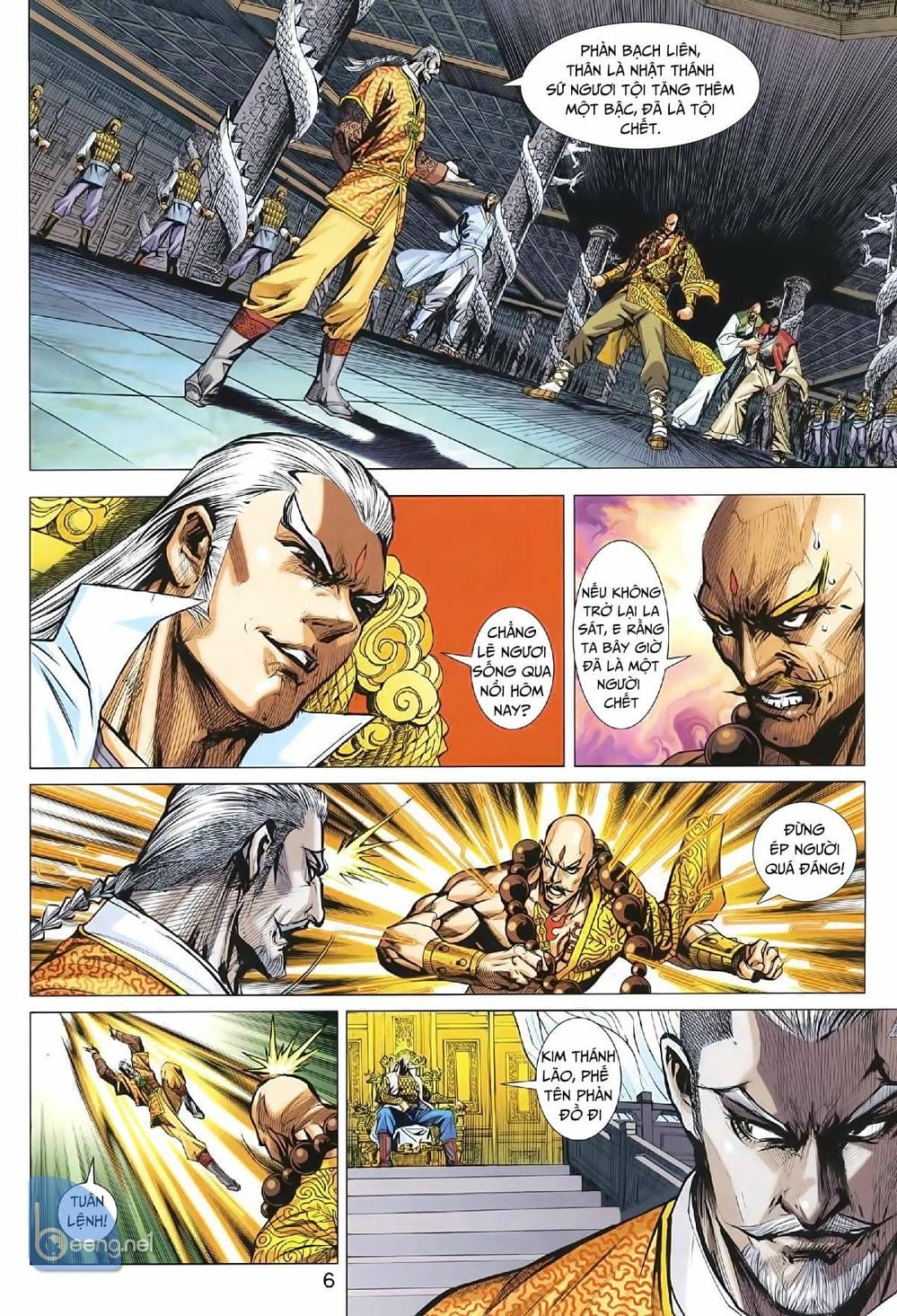 Truyện Tranh Tân Tác Long Hổ Môn trang 4