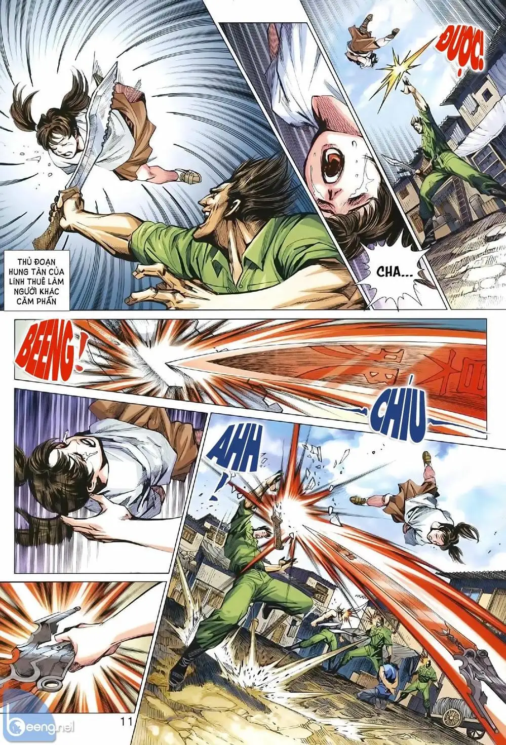 Truyện Tranh Tân Tác Long Hổ Môn trang 4