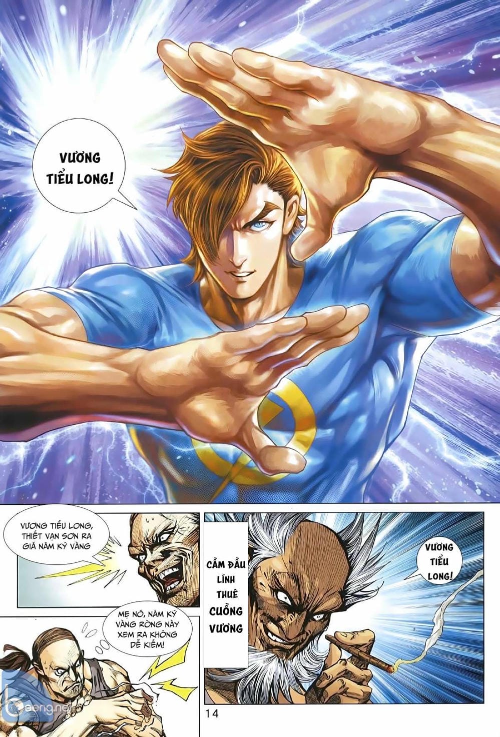 Truyện Tranh Tân Tác Long Hổ Môn trang 4