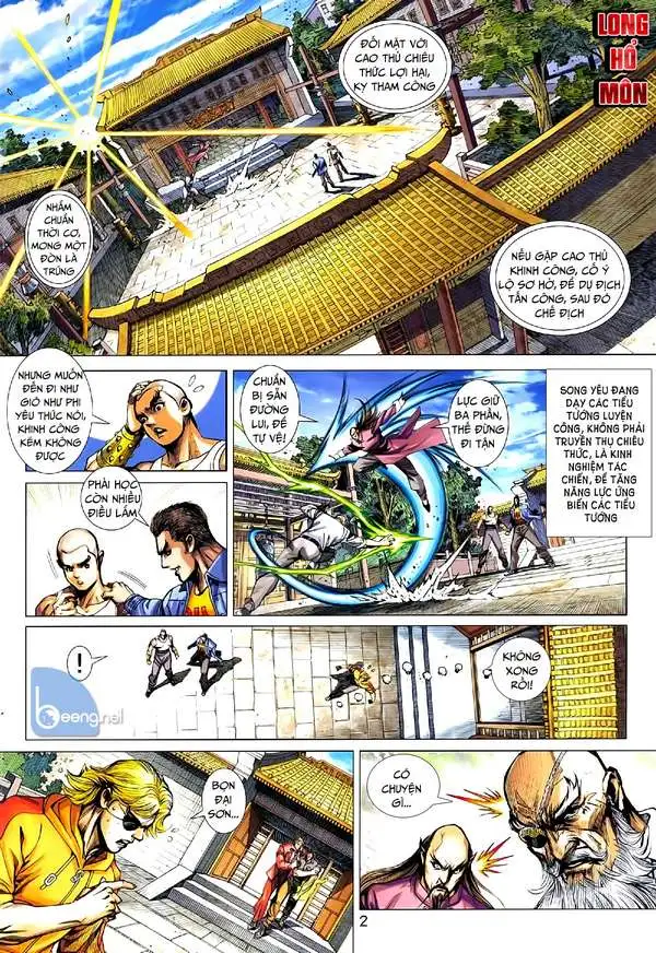 Truyện Tranh Tân Tác Long Hổ Môn trang 4