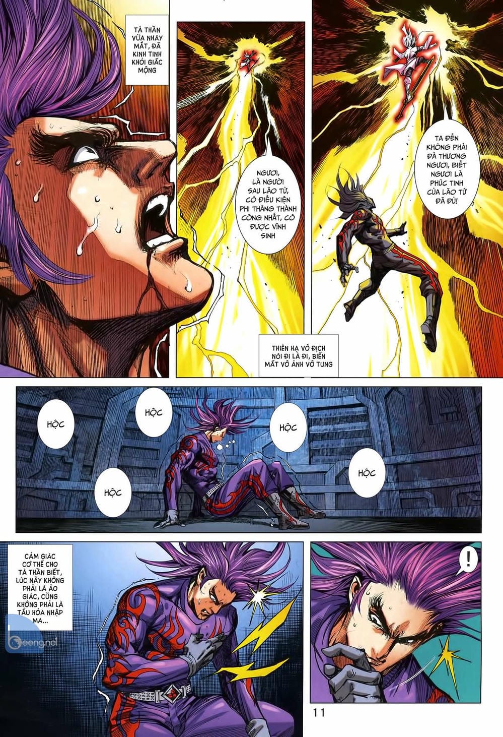 Truyện Tranh Tân Tác Long Hổ Môn trang 4