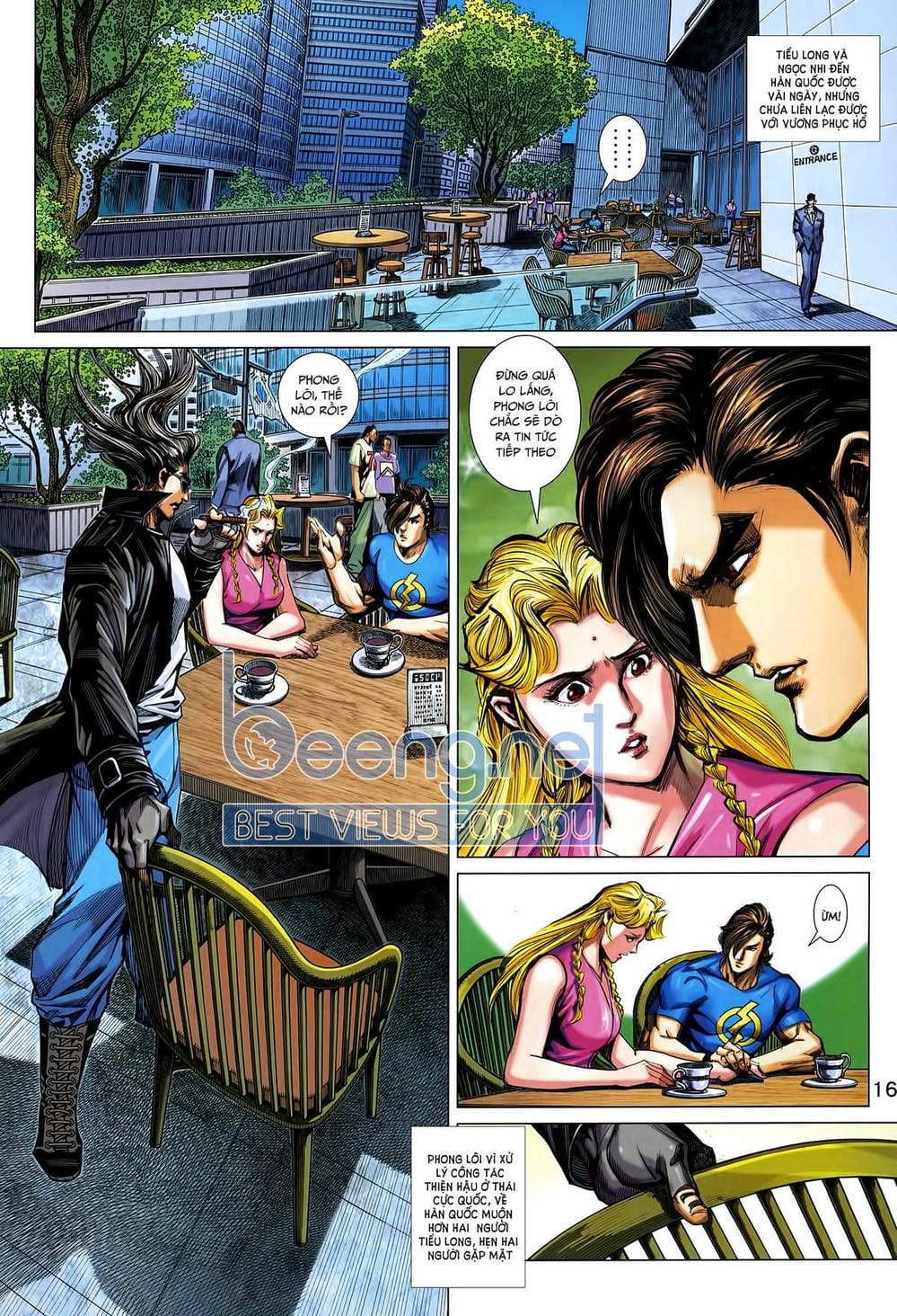 Truyện Tranh Tân Tác Long Hổ Môn trang 4