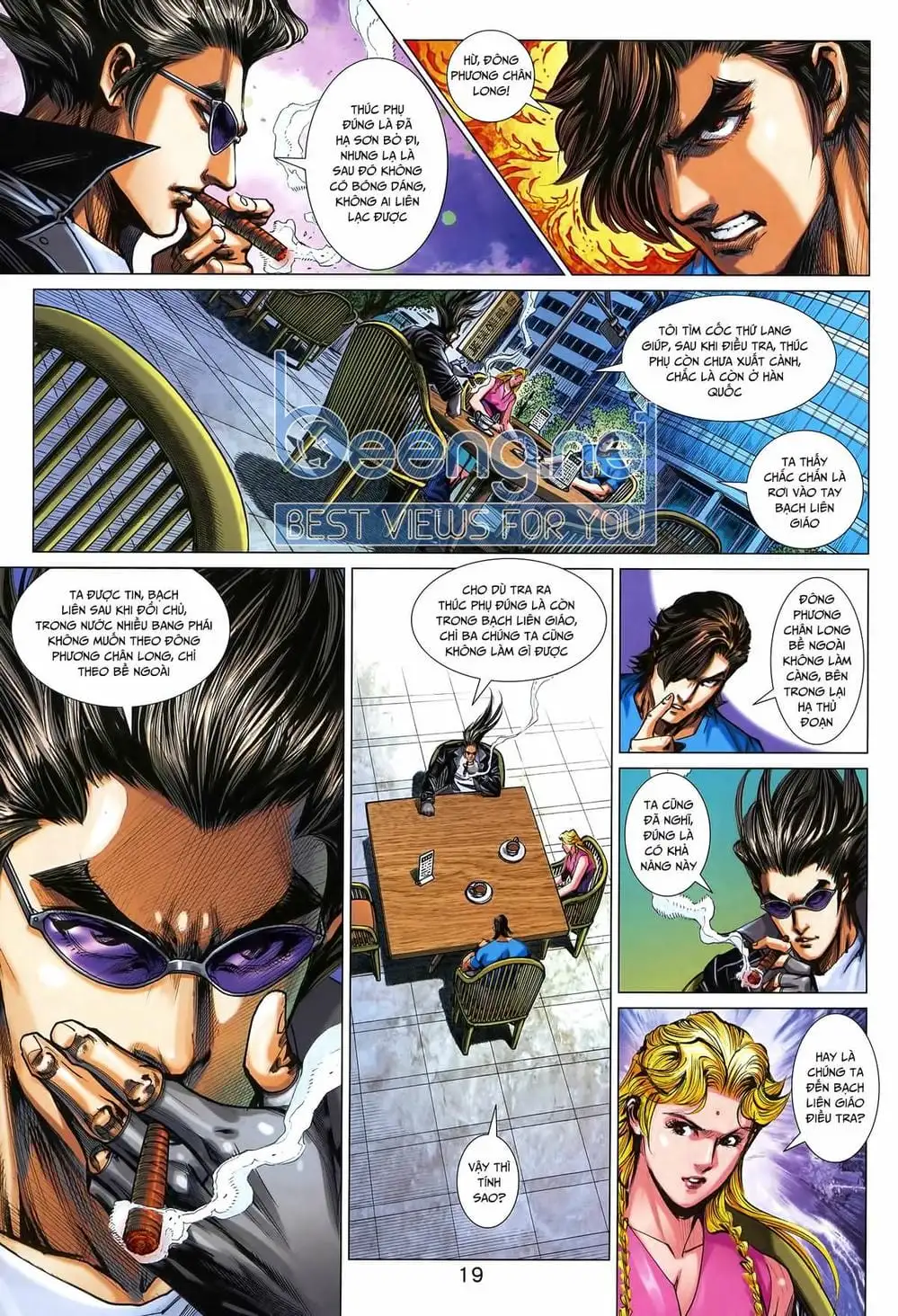 Truyện Tranh Tân Tác Long Hổ Môn trang 4