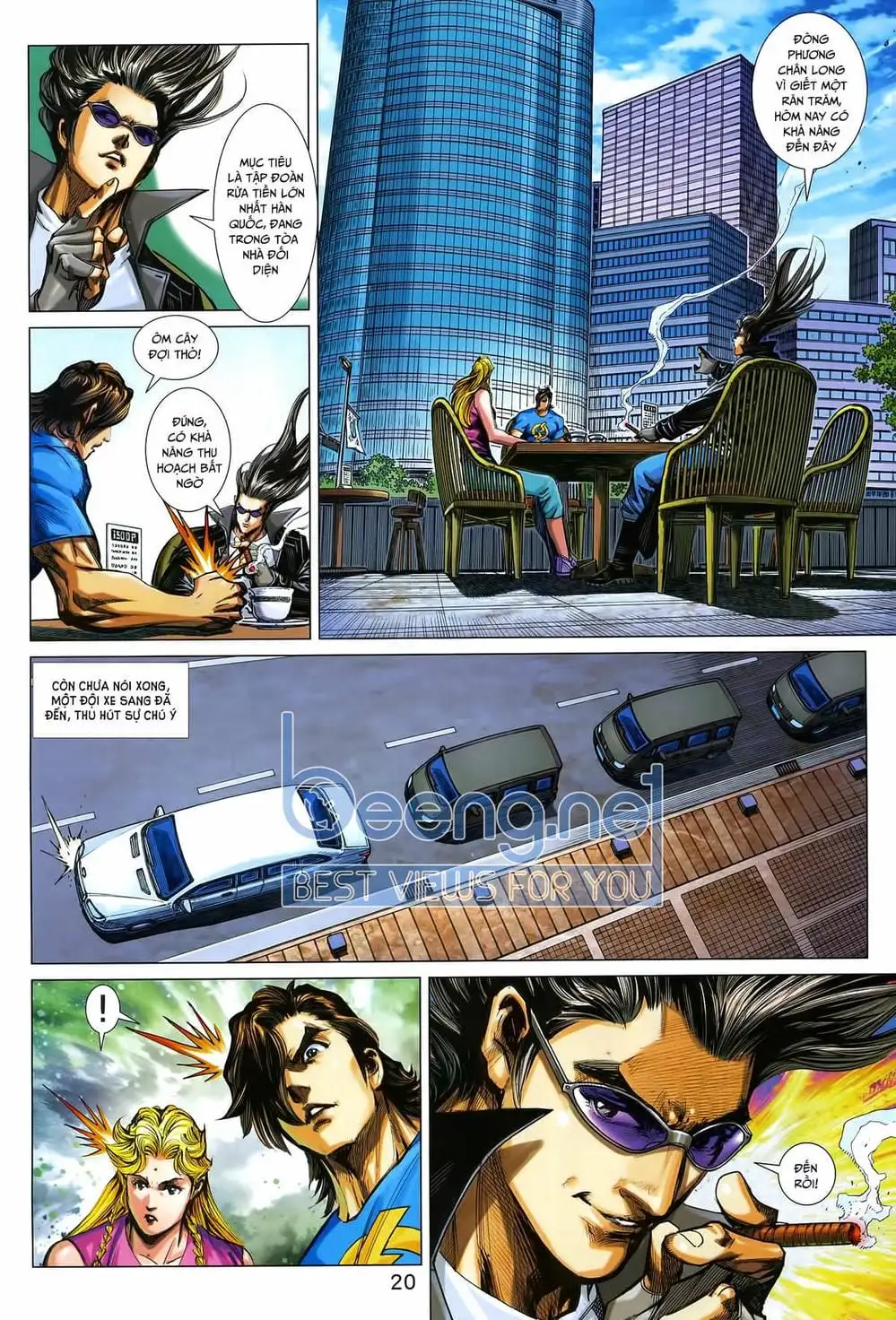 Truyện Tranh Tân Tác Long Hổ Môn trang 4