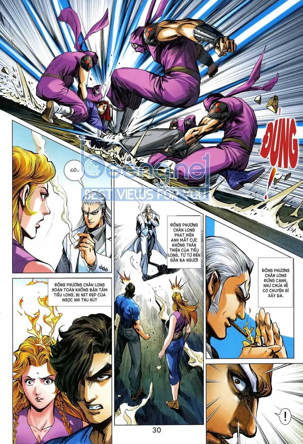 Truyện Tranh Tân Tác Long Hổ Môn trang 4