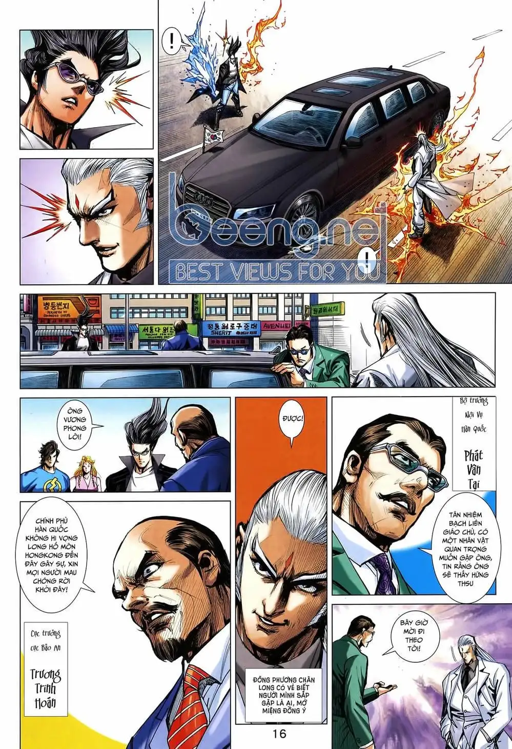 Truyện Tranh Tân Tác Long Hổ Môn trang 4