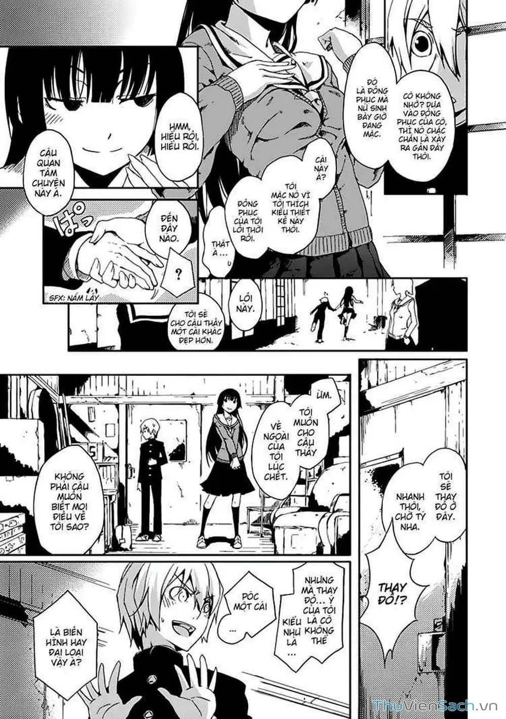 Truyện Tranh Hội Chứng Mất Trí Nhớ Của Thiếu Nữ Hoàng Hôn trang 7