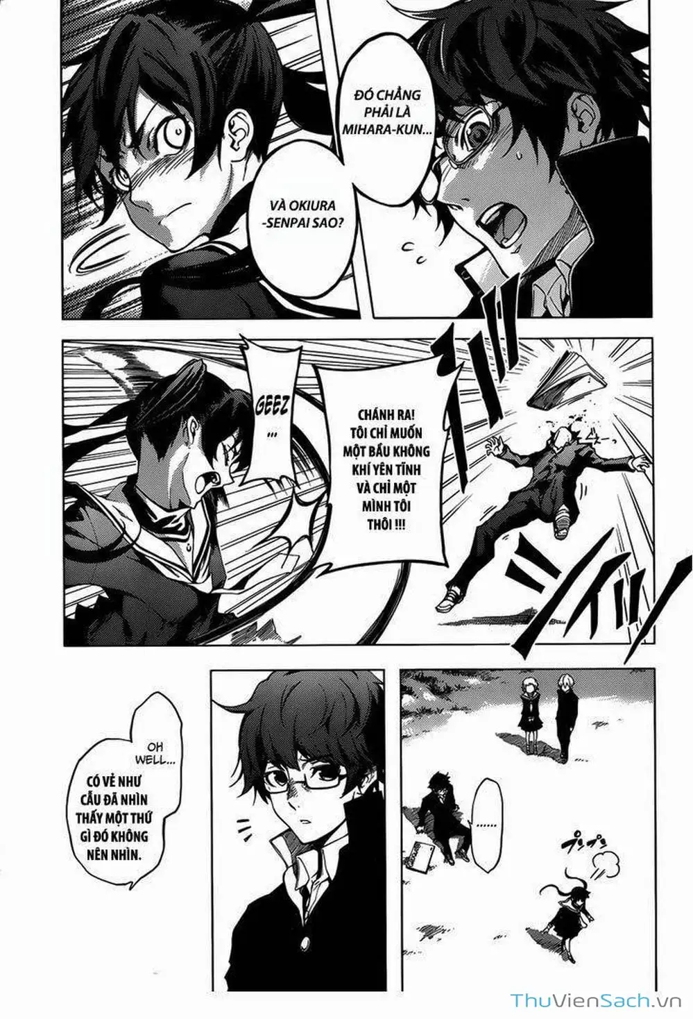 Truyện Tranh Hội Chứng Mất Trí Nhớ Của Thiếu Nữ Hoàng Hôn trang 7