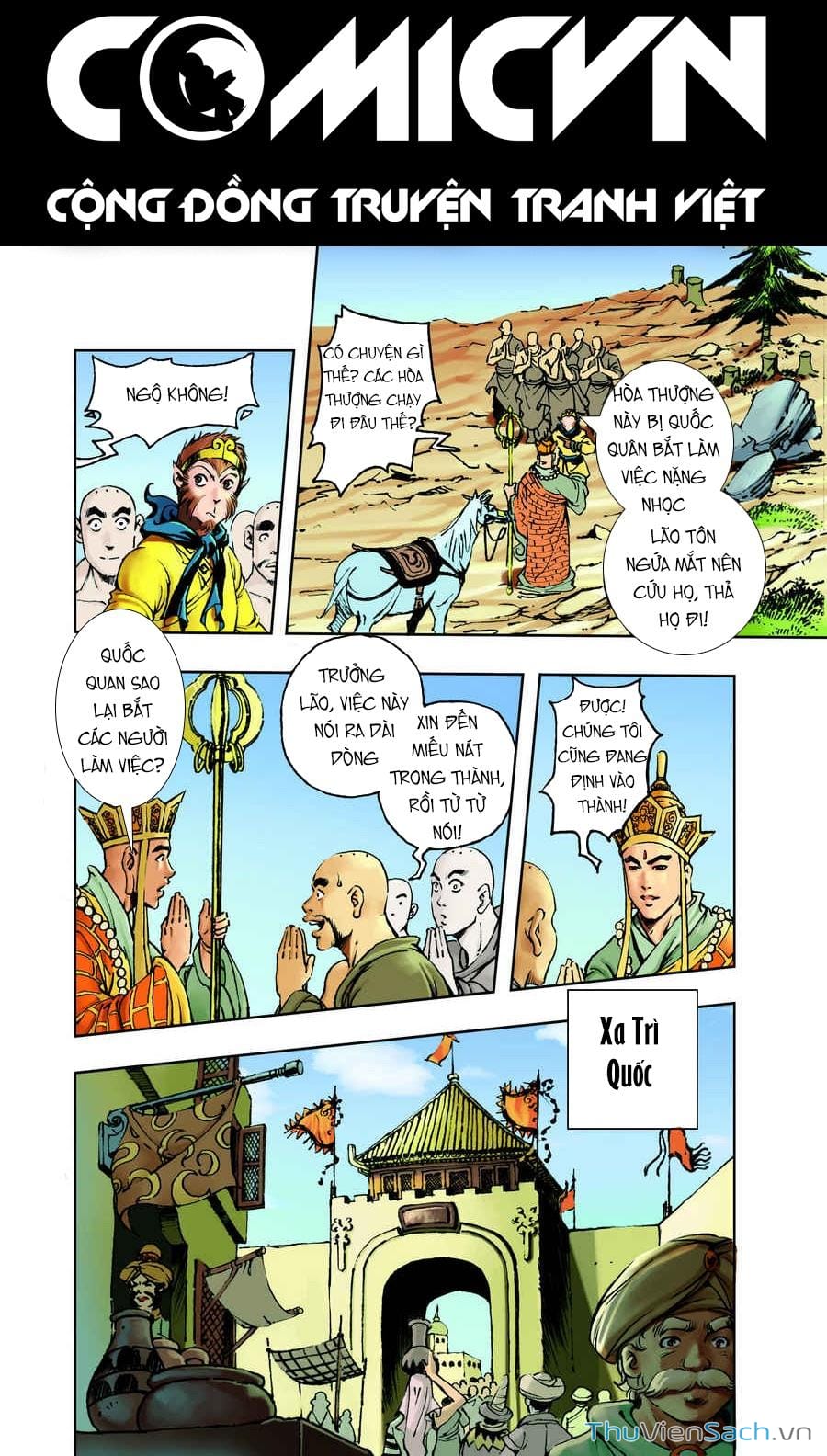 Truyện Tranh Tây Du Ký (Màu) trang 5