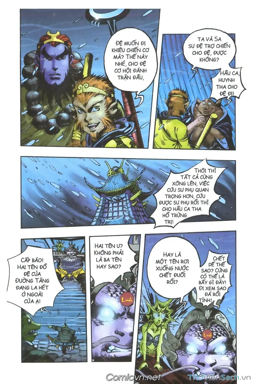 Truyện Tranh Tây Du Ký (Màu) trang 5