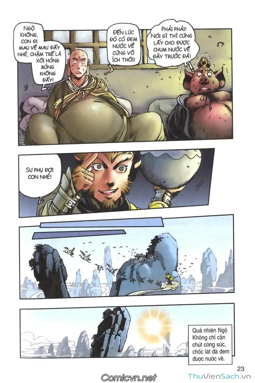 Truyện Tranh Tây Du Ký (Màu) trang 5