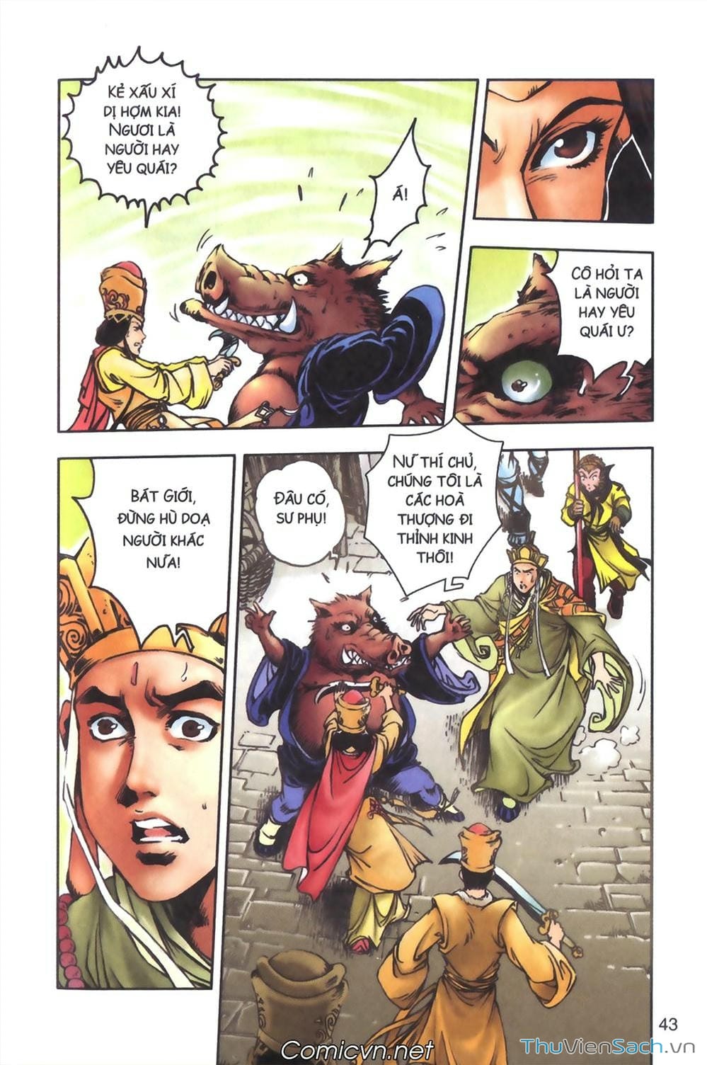 Truyện Tranh Tây Du Ký (Màu) trang 5