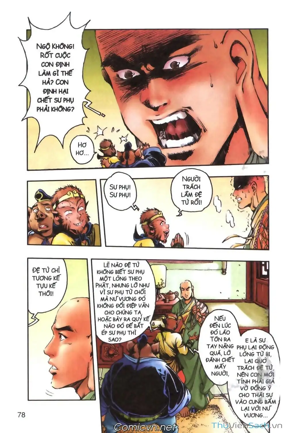 Truyện Tranh Tây Du Ký (Màu) trang 5