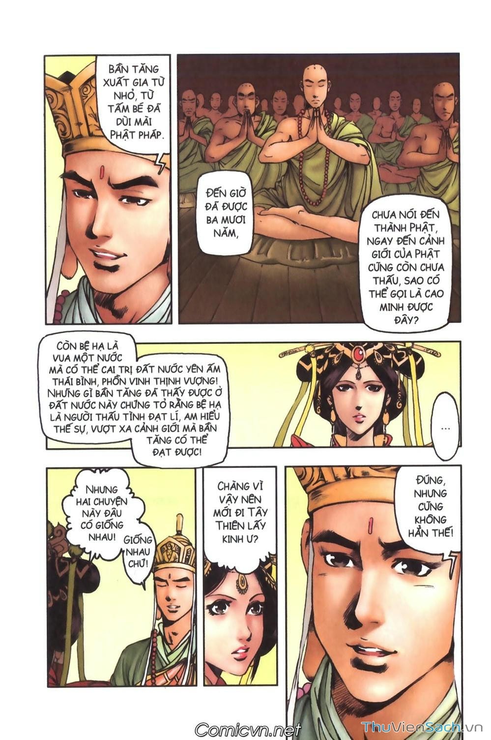 Truyện Tranh Tây Du Ký (Màu) trang 5