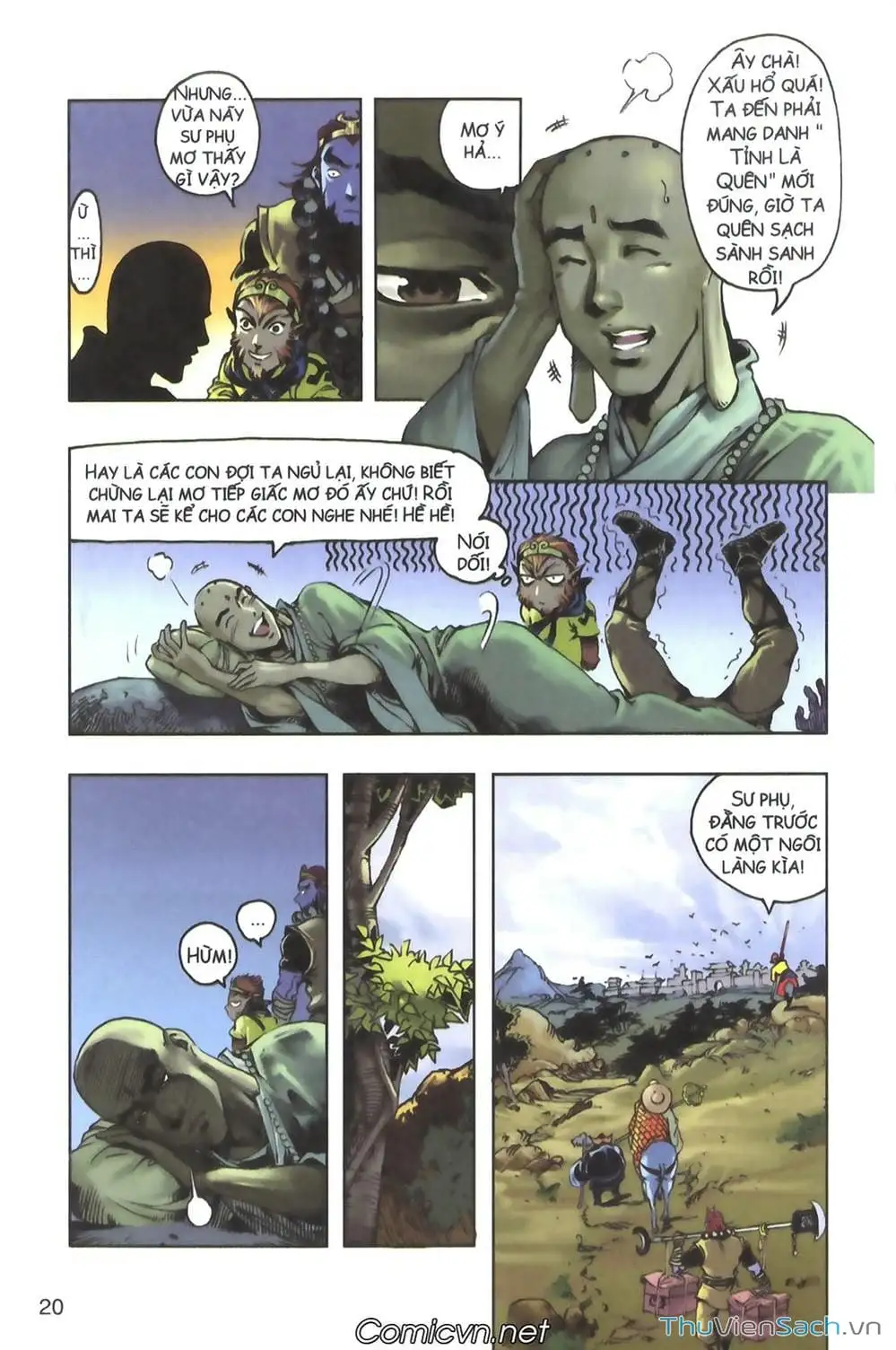 Truyện Tranh Tây Du Ký (Màu) trang 5