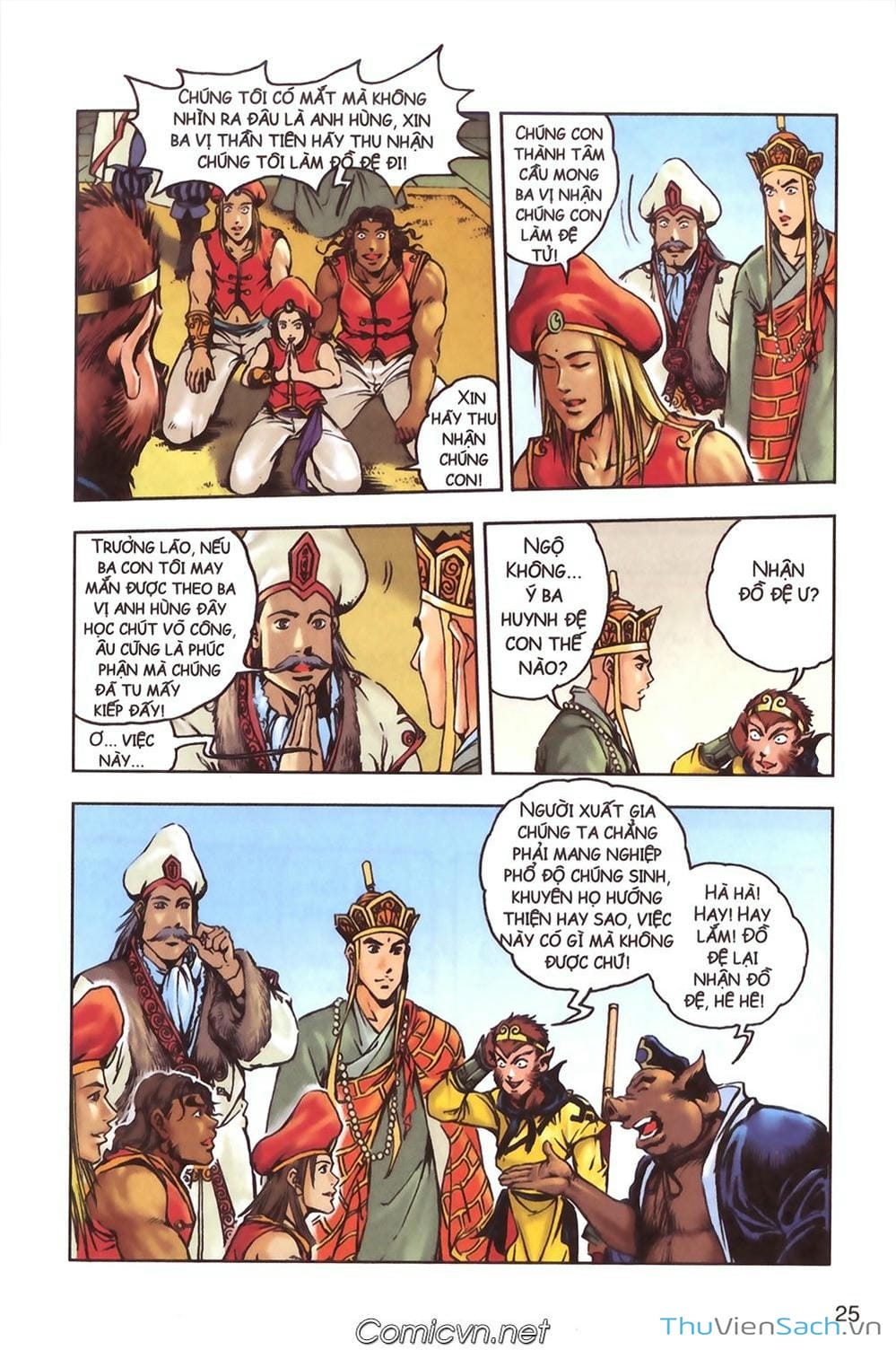 Truyện Tranh Tây Du Ký (Màu) trang 5