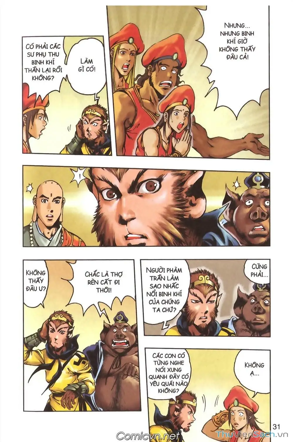 Truyện Tranh Tây Du Ký (Màu) trang 5