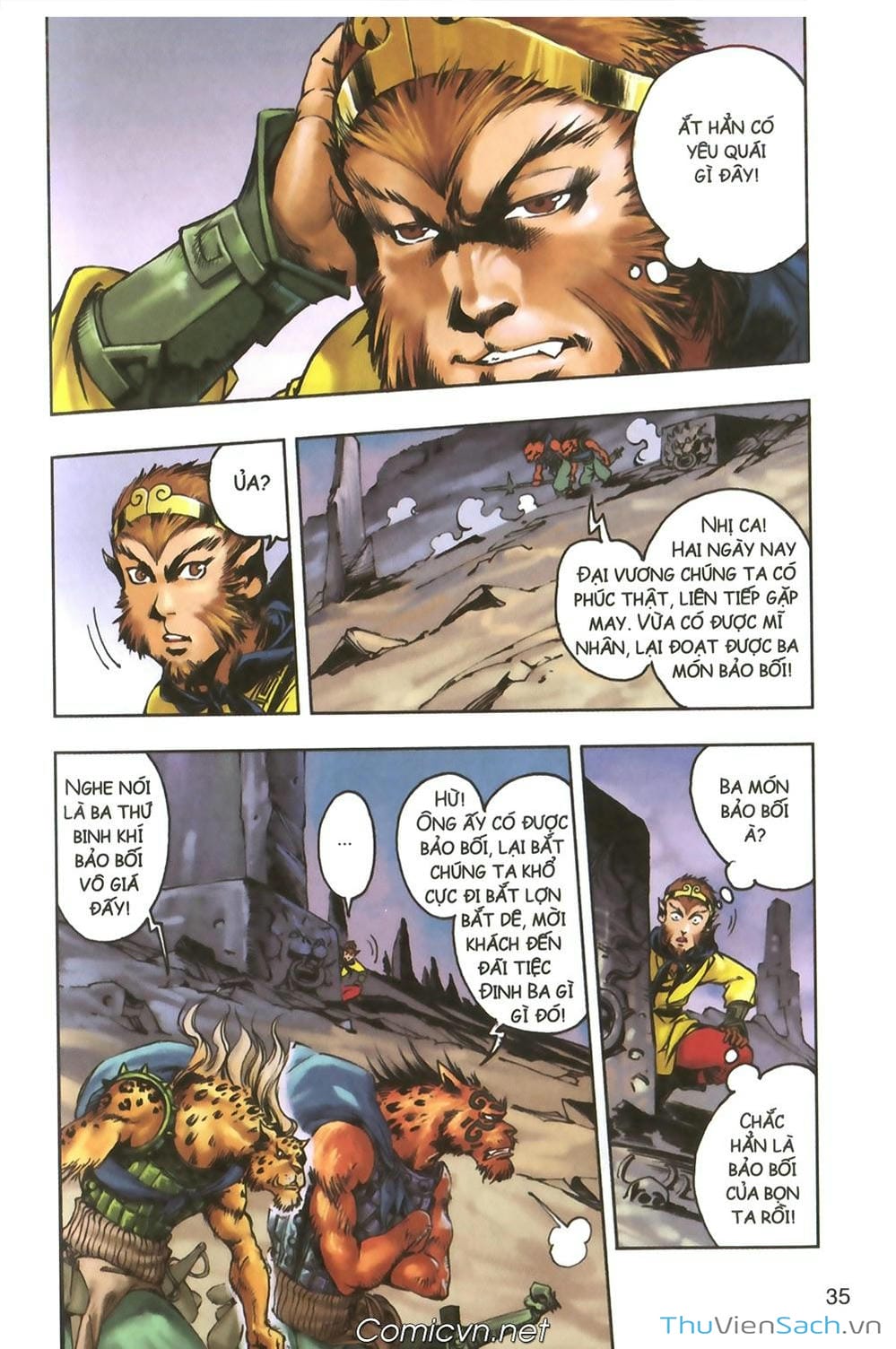 Truyện Tranh Tây Du Ký (Màu) trang 5