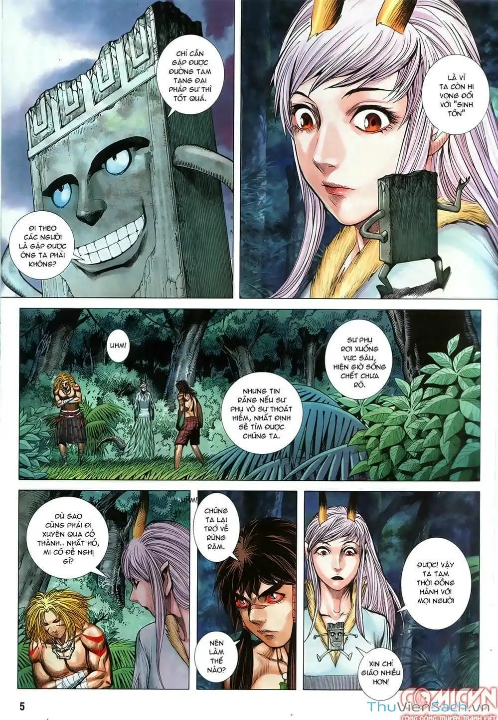 Truyện Tranh Tây Du trang 5