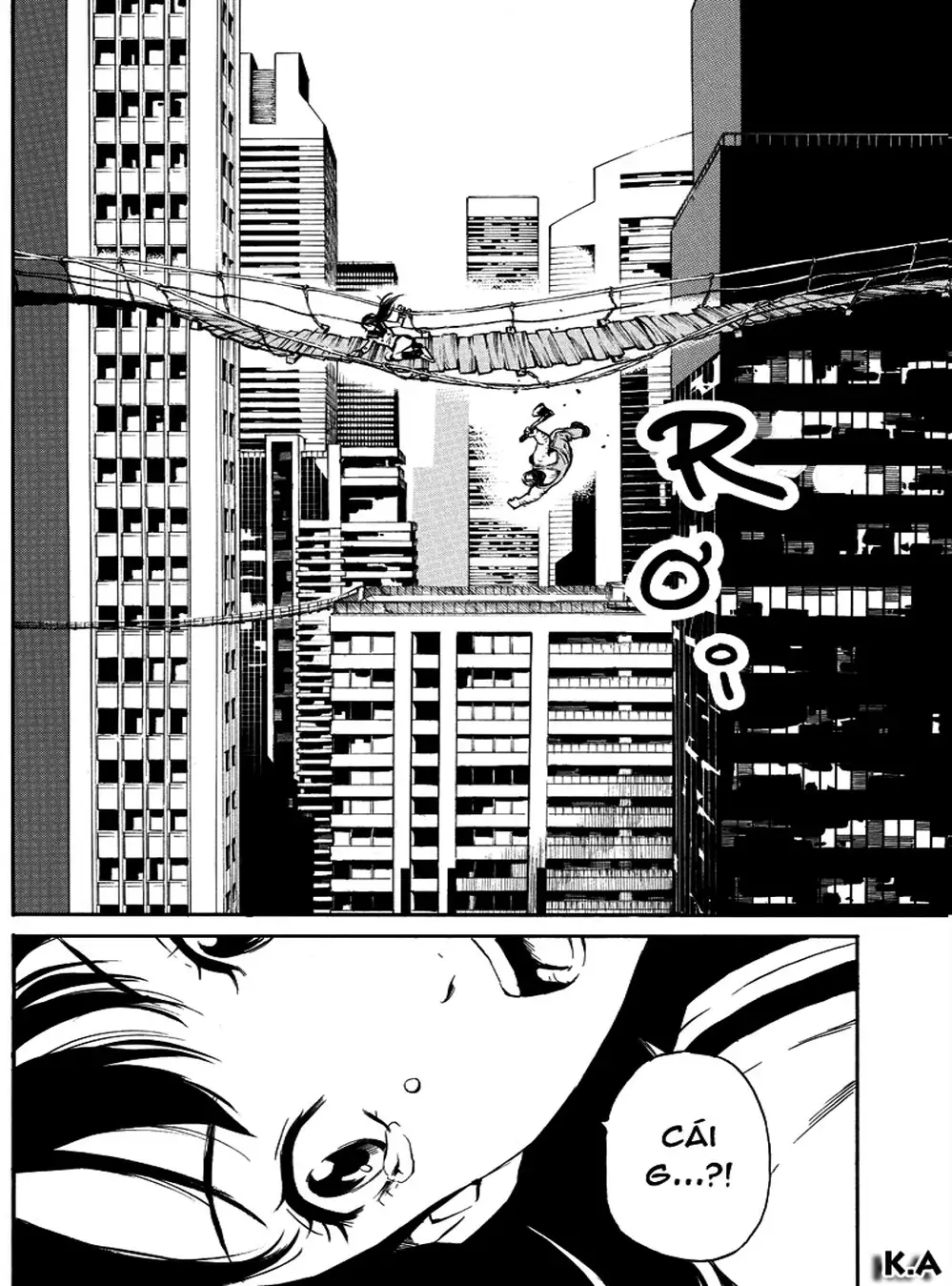 Truyện Tranh Đối Đầu Với Trọng Lực - Tenkuu Shinpan trang 4