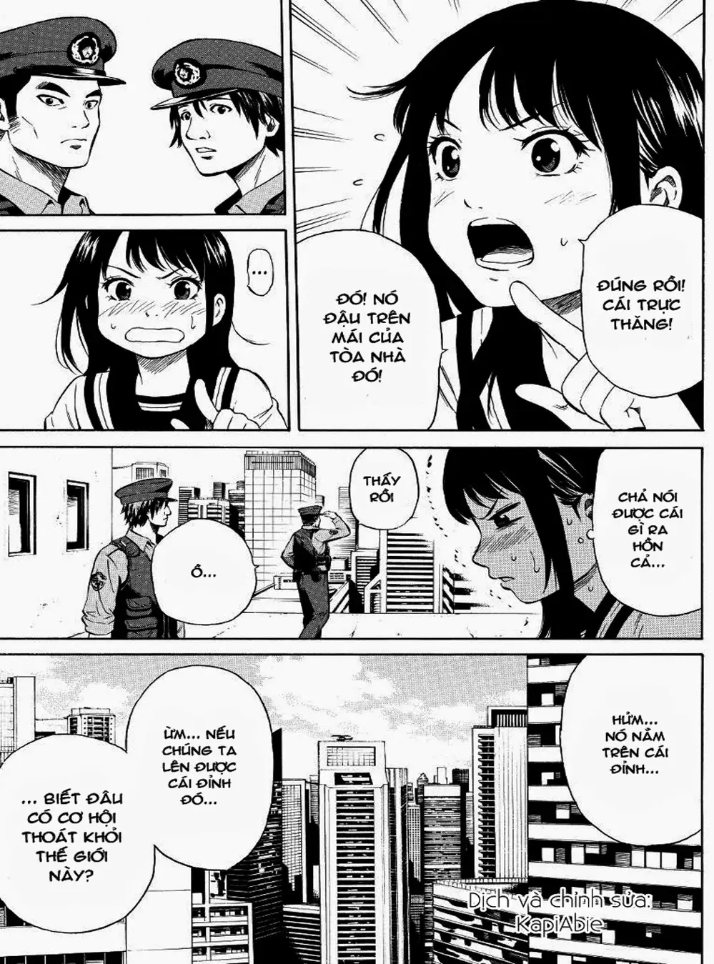 Truyện Tranh Đối Đầu Với Trọng Lực - Tenkuu Shinpan trang 4