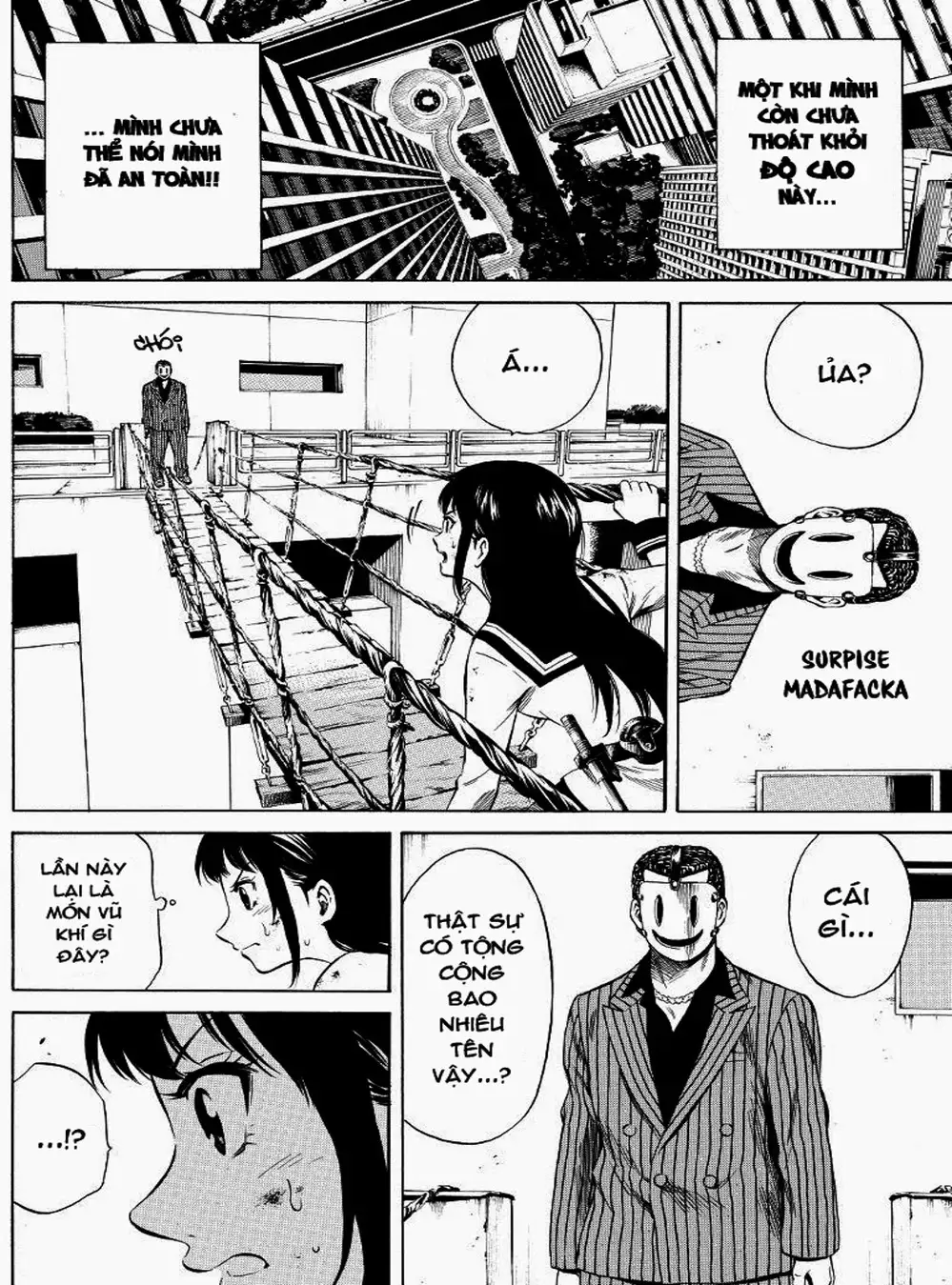 Truyện Tranh Đối Đầu Với Trọng Lực - Tenkuu Shinpan trang 4