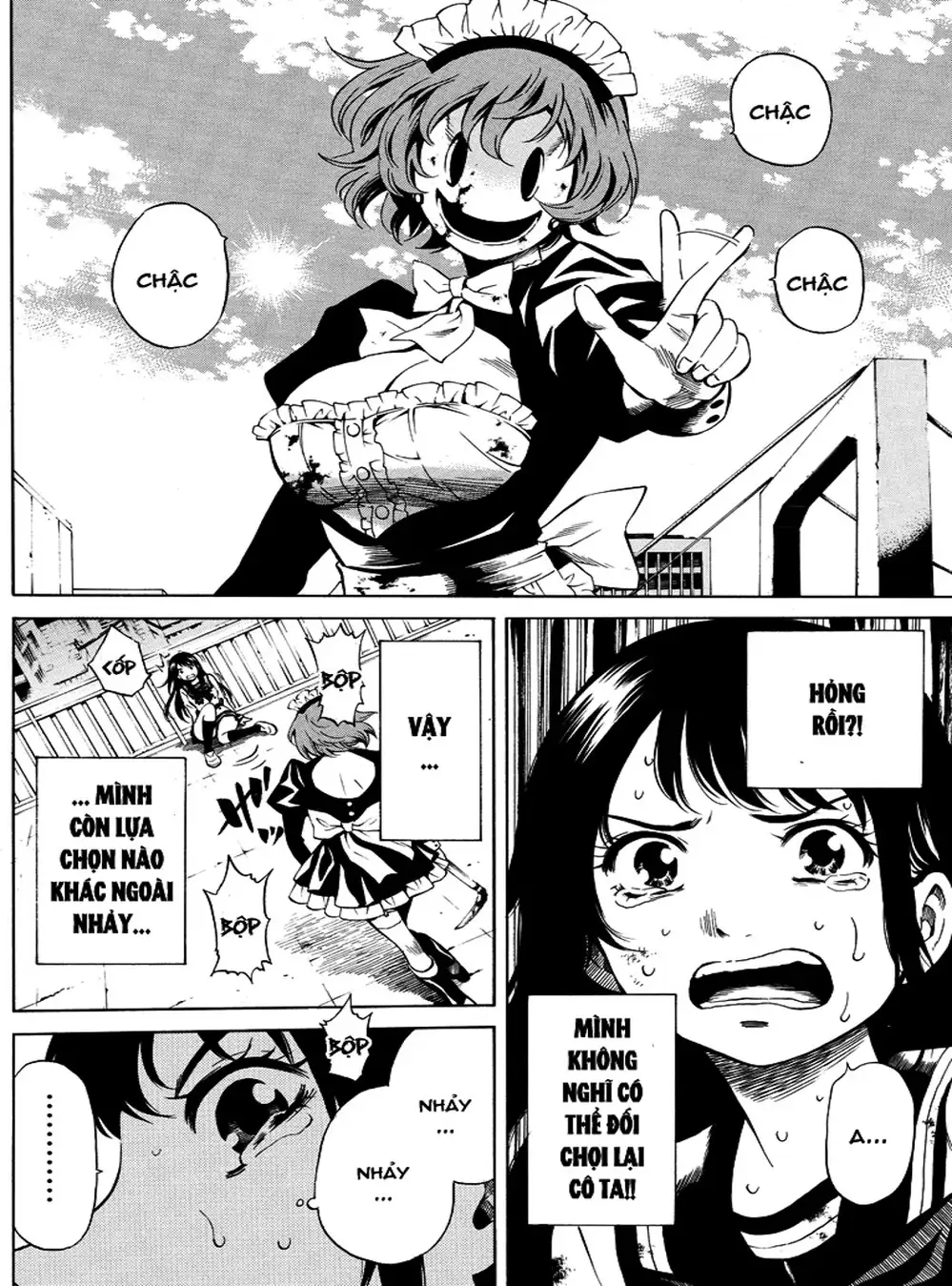 Truyện Tranh Đối Đầu Với Trọng Lực - Tenkuu Shinpan trang 4