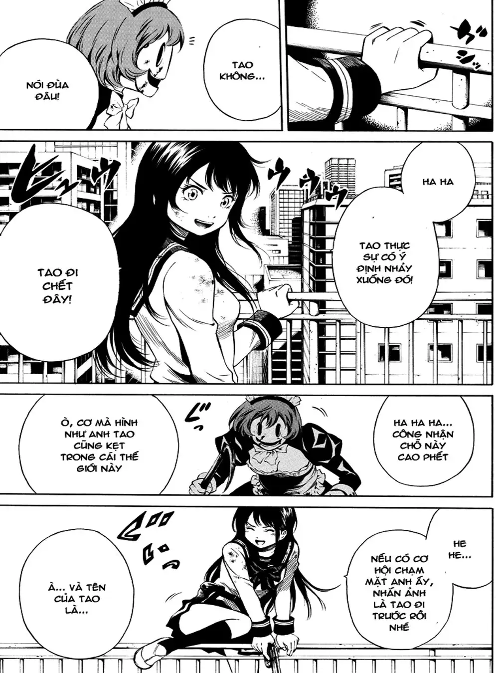 Truyện Tranh Đối Đầu Với Trọng Lực - Tenkuu Shinpan trang 4