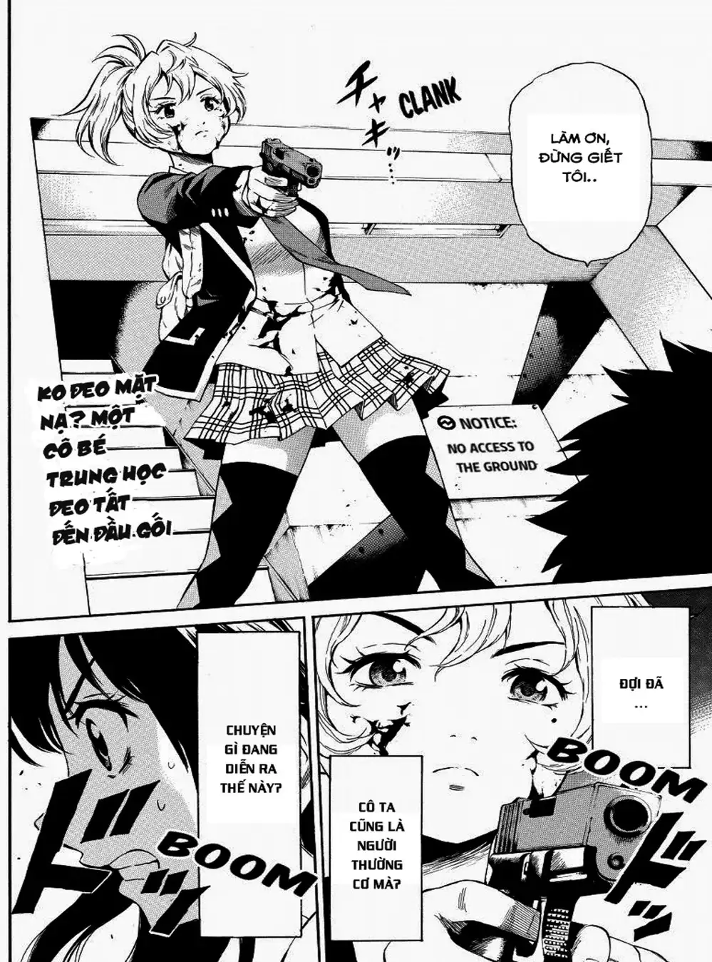 Truyện Tranh Đối Đầu Với Trọng Lực - Tenkuu Shinpan trang 4