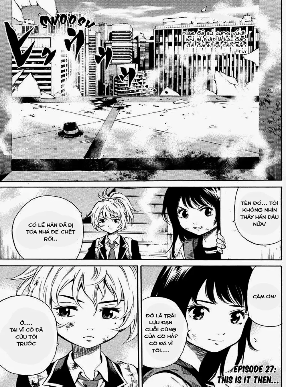 Truyện Tranh Đối Đầu Với Trọng Lực - Tenkuu Shinpan trang 4