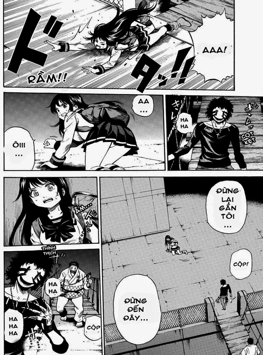 Truyện Tranh Đối Đầu Với Trọng Lực - Tenkuu Shinpan trang 4