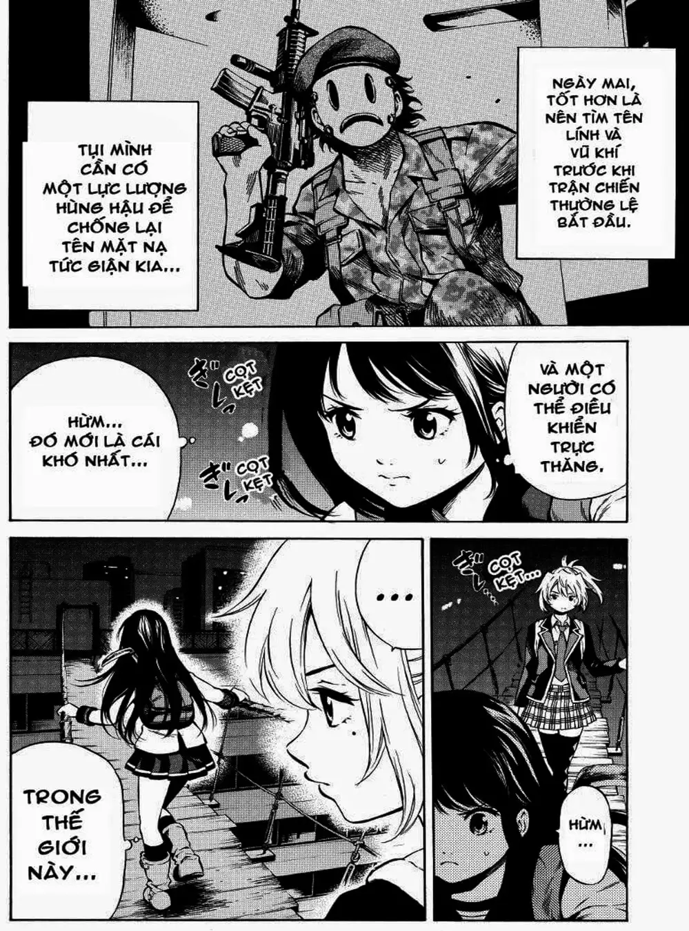 Truyện Tranh Đối Đầu Với Trọng Lực - Tenkuu Shinpan trang 4