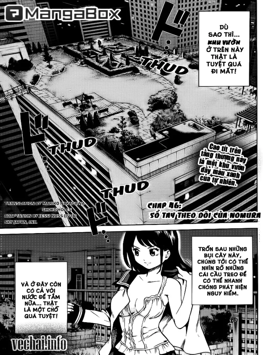 Truyện Tranh Đối Đầu Với Trọng Lực - Tenkuu Shinpan trang 4