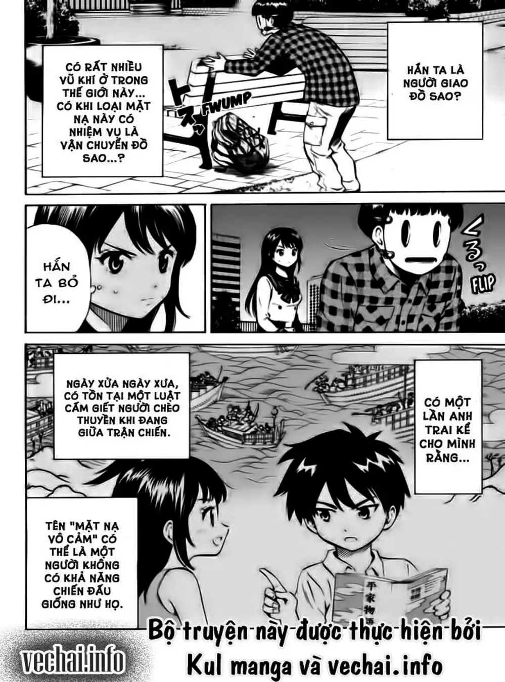 Truyện Tranh Đối Đầu Với Trọng Lực - Tenkuu Shinpan trang 4