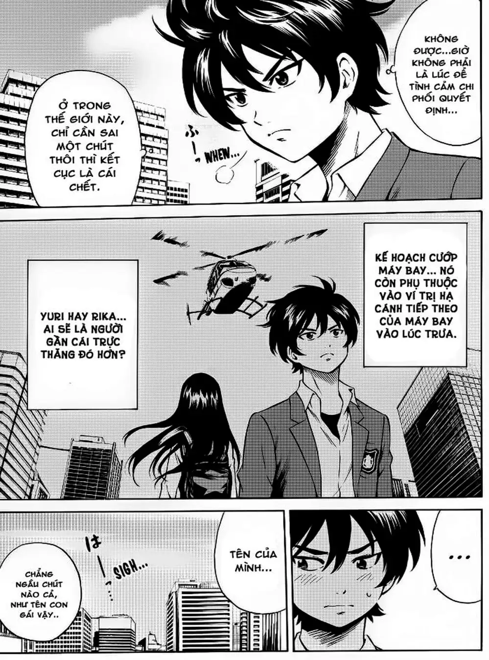 Truyện Tranh Đối Đầu Với Trọng Lực - Tenkuu Shinpan trang 4